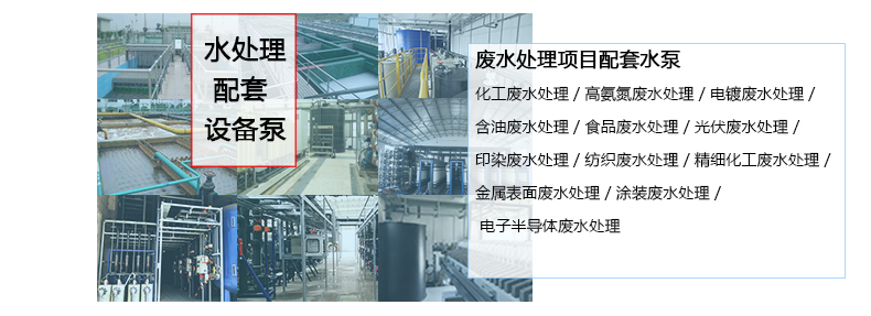 酸液循環泵常用在水處理配套設備上